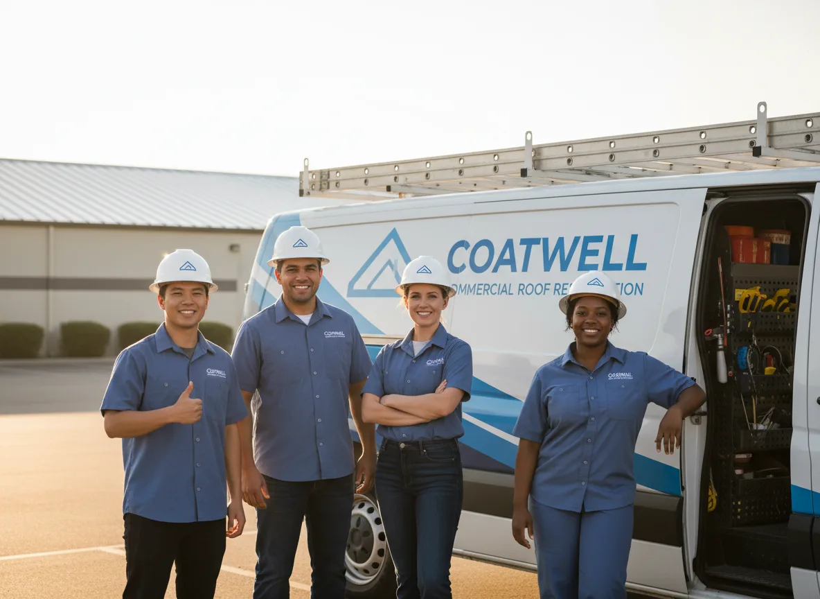 Commercial roof coating company in Okabena, MN